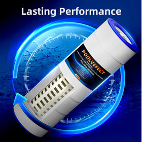POOLVEFECT PF-09031 easy-clean cartridge for quick maintenance
