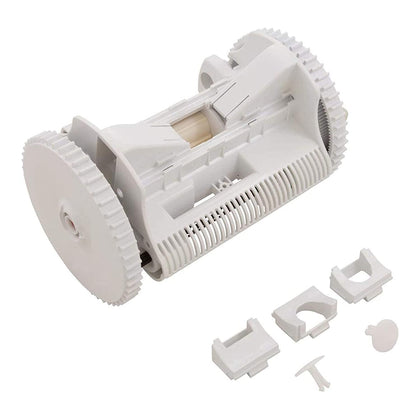 Poolvergnuegen Frame 2-Wheel White front view for easy installation and efficient cleaning.