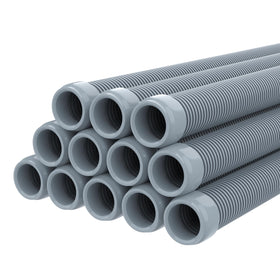 Poolvio 40ft vacuum hose with 1.5in cuffs, easy universal compatibility for inground cleaners