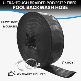 Poolvio clamps closeup showing stainless steel thumb screws for tool-free secure fit