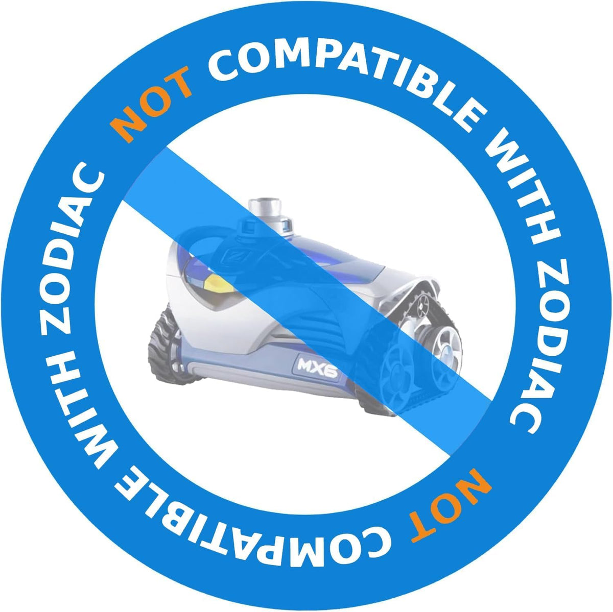 Detachable 40-inch sections enable flexible hose length for pools of all sizes