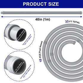 Poolvio durable PE and EVA material resists UV and chemicals