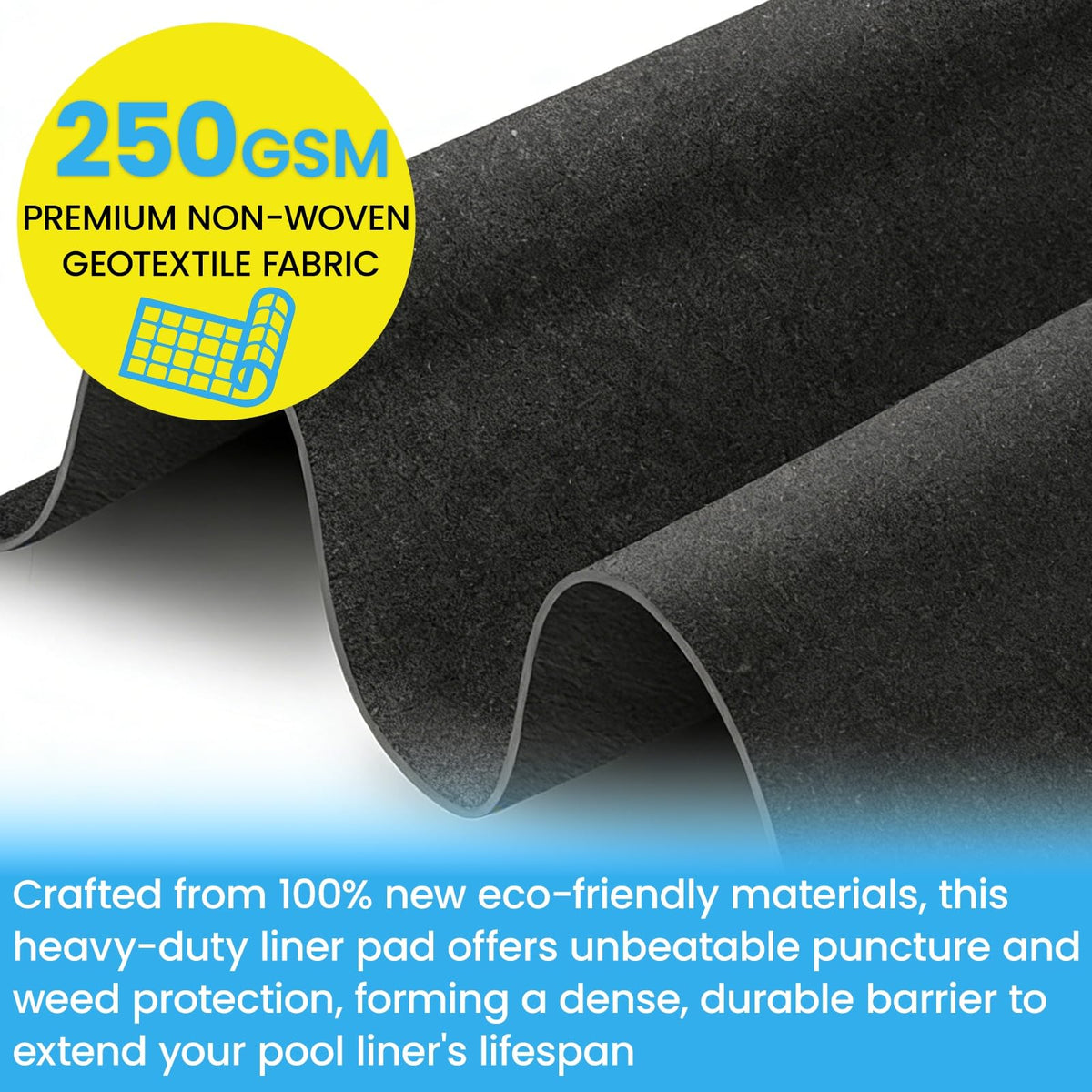 Poolvio easy-trim design enables a customized pool fit.