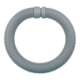 Poolvio gray inground pool hose blends with pool equipment
