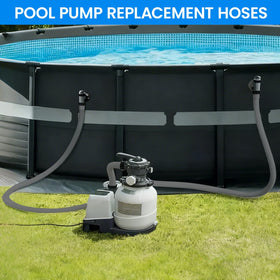 Ideal for above-ground pools and saltwater or sand filtration systems.