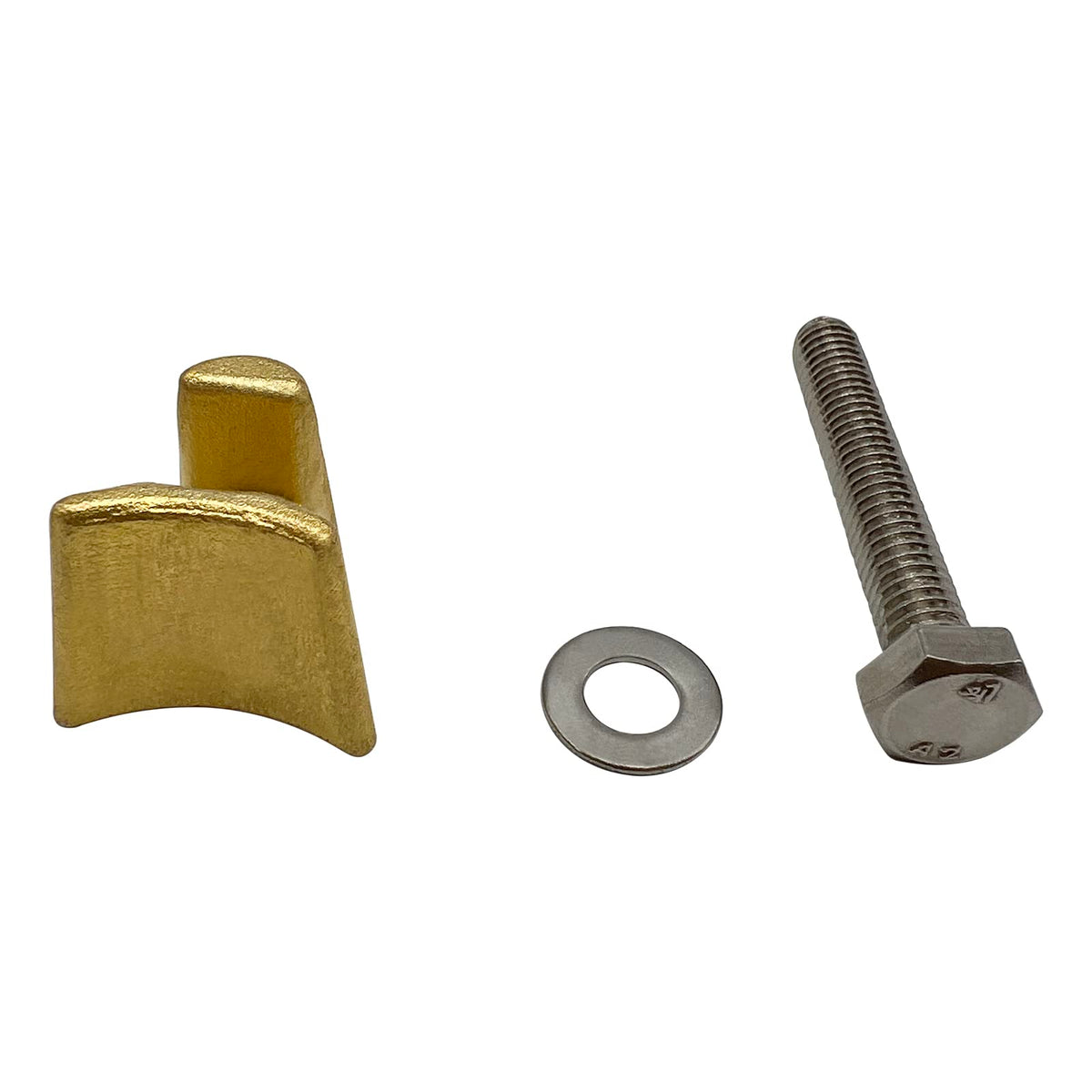 Poolzilla material details showing stainless steel and bronze durability.