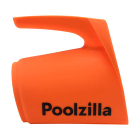 Ergonomic Poolzilla scoop with secure grip for mess free scooping.