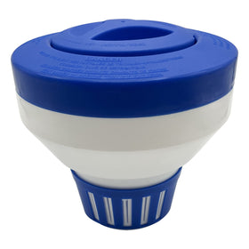 Poolzilla Deluxe Chlorine Feeder with adjustable collar disperses chlorine evenly for pools
