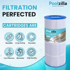 Poolzilla easy-clean design for quick removal and rinse