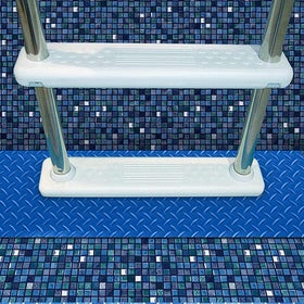 Poolzilla ladder mat cushioned design for comfortable climbs.