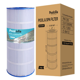 Poolzilla replacement PA120 close-up shows durable media for clearer pool water