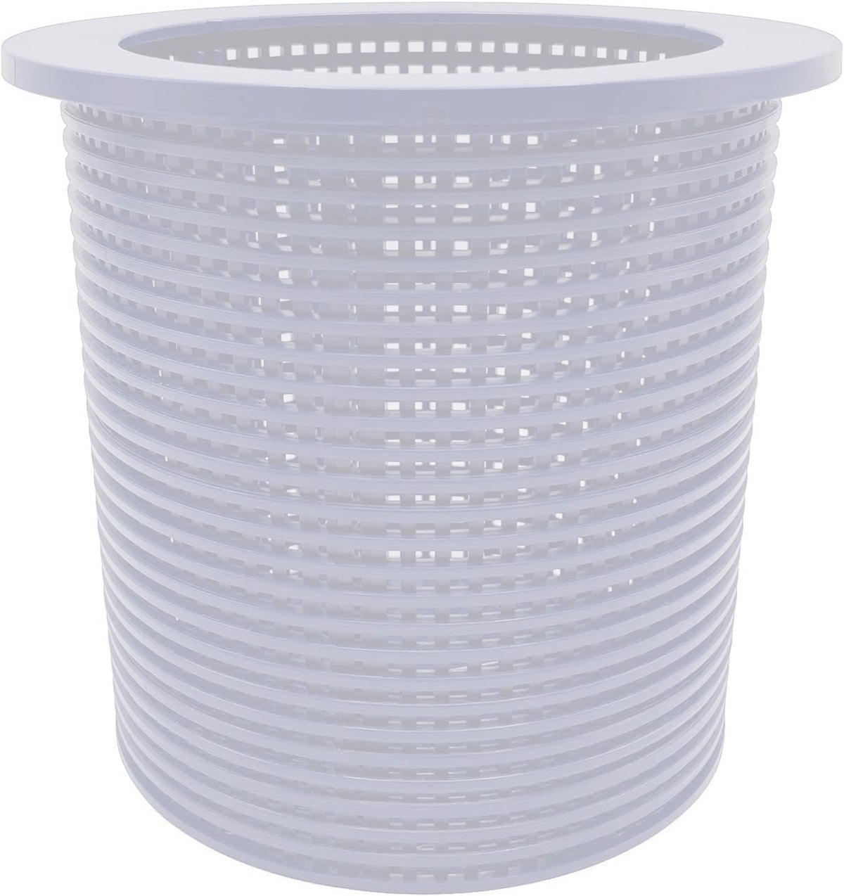 Poolzilla white skimmer basket for easy installation.