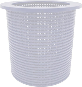 Poolzilla white skimmer basket for easy installation.