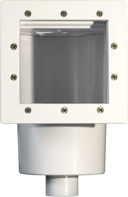 Poolzilla skimmer with top-basket access for quick debris removal