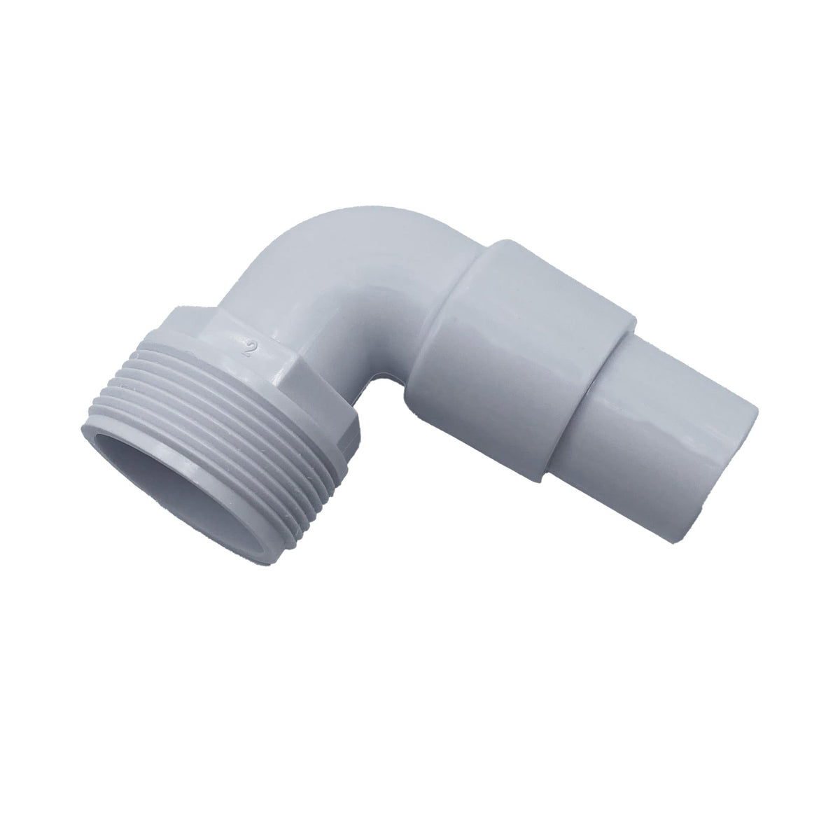 6-inch diameter Poolzilla vacuum plate ready to attach to hoses