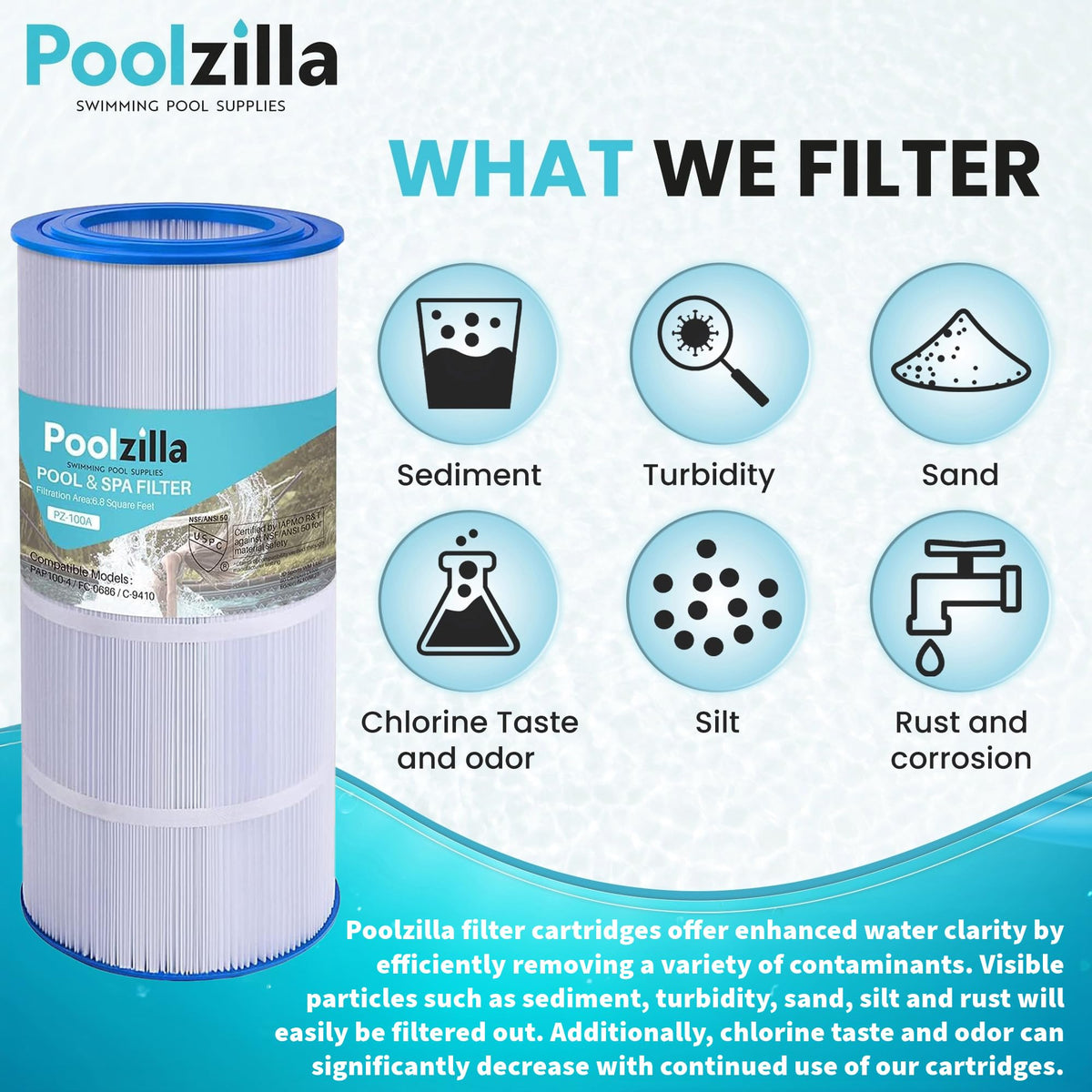 Poolzilla smooth flow performance supports consistent pool filtration