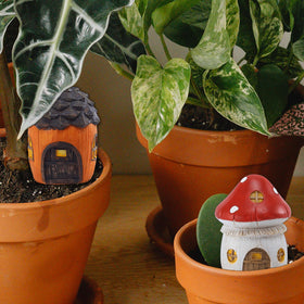 POPKER front-yard miniatures create charming focal points for gardens.