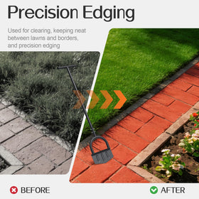 PoPoHoser Wide-footplate provides stable leverage for deeper edging.