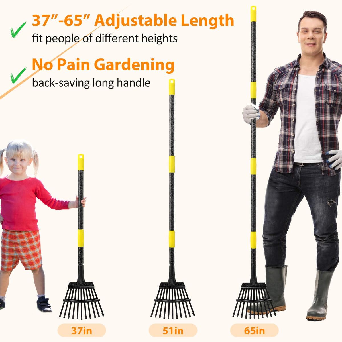 PoPoHoser narrow 8.5-inch head reaches tight flower beds.