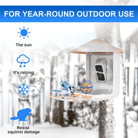 popolov 5mm screw-hole accessory easily mounts to compatible feeders