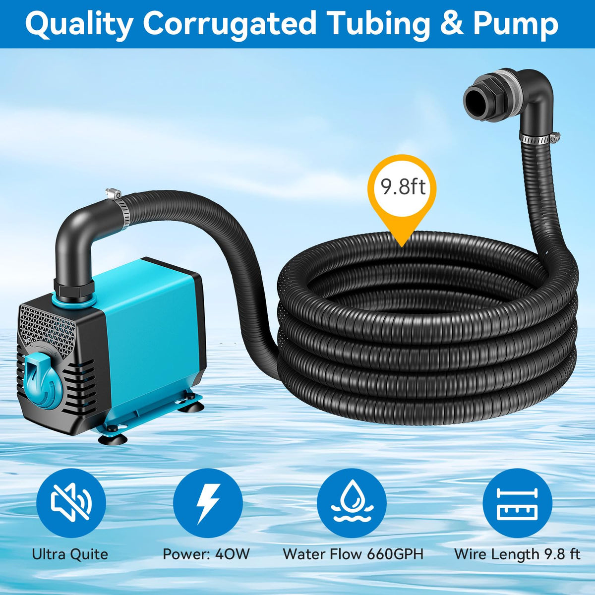 POPOSOAP assembled tubing kit simplifies setup and first-use.