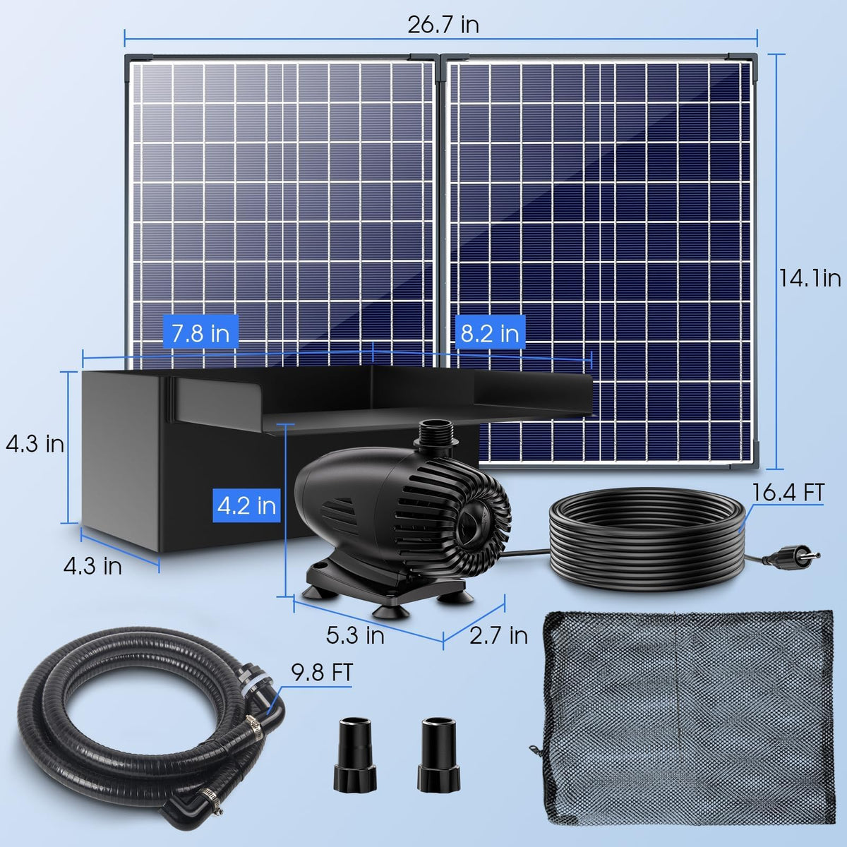 POPOSOAP backyard garden pond setup for compact spaces