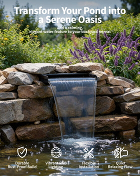 POPOSOAP installation-friendly setup for easy pond installation.