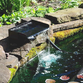 POPOSOAP filter bag helps keep debris out to protect the pump.
