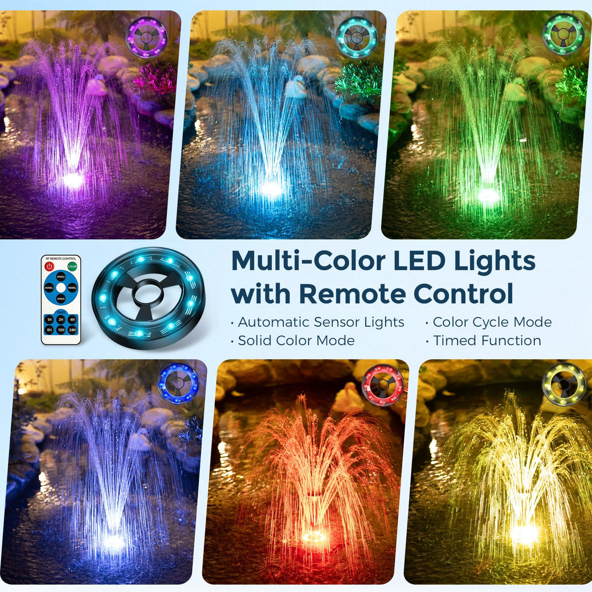 POPOSOAP remote control lets you change colors and timers from afar.
