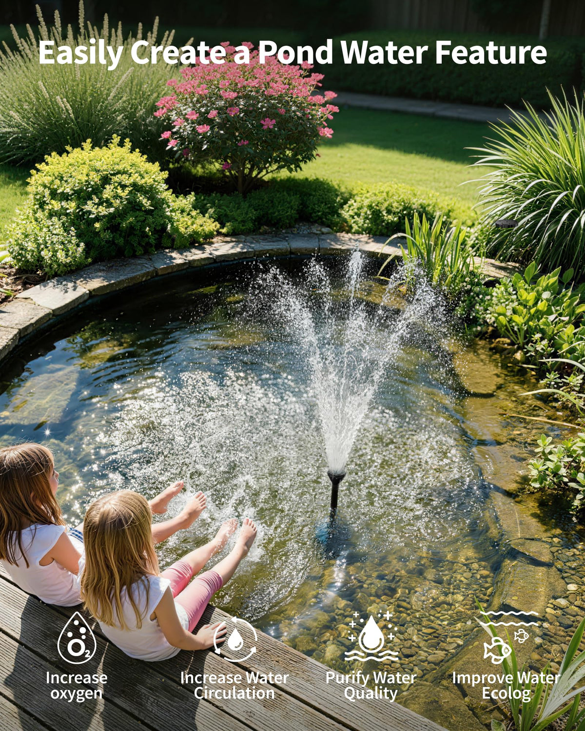 POPOSOAP low-noise operation keeps outdoor spaces peaceful.