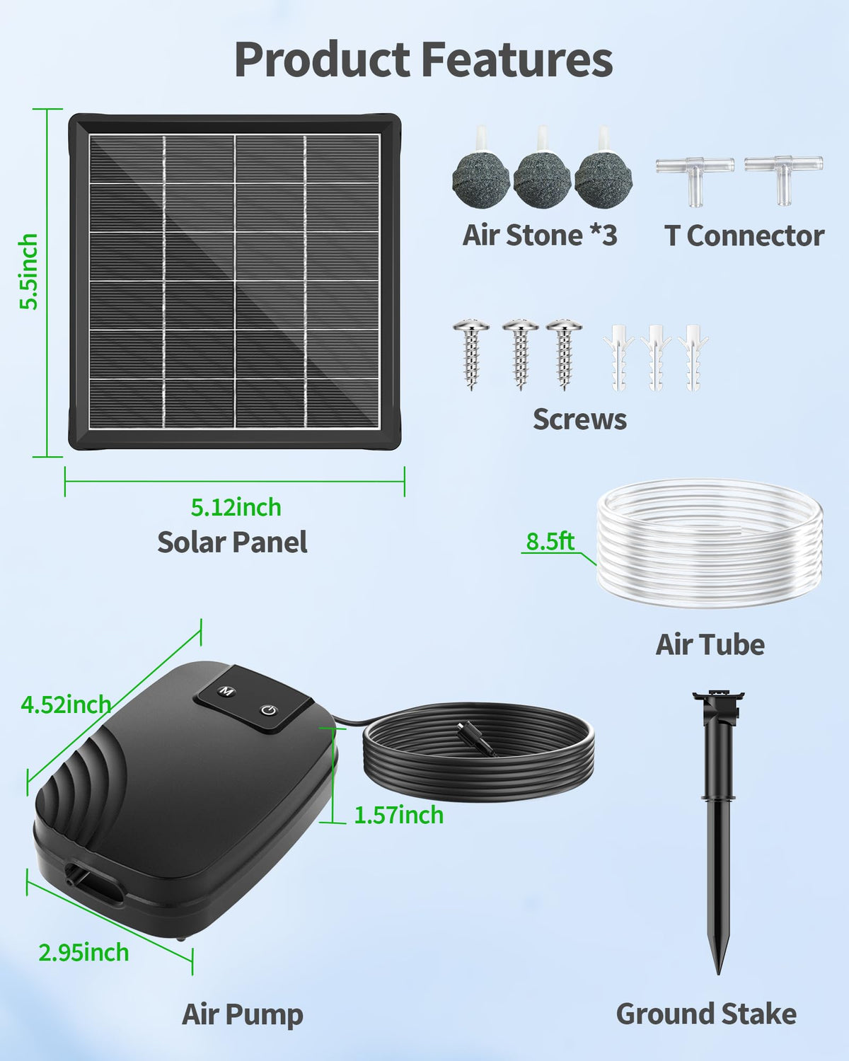 POPOSOAP supports small yards, ponds, and hydroponics with reliable air flow.