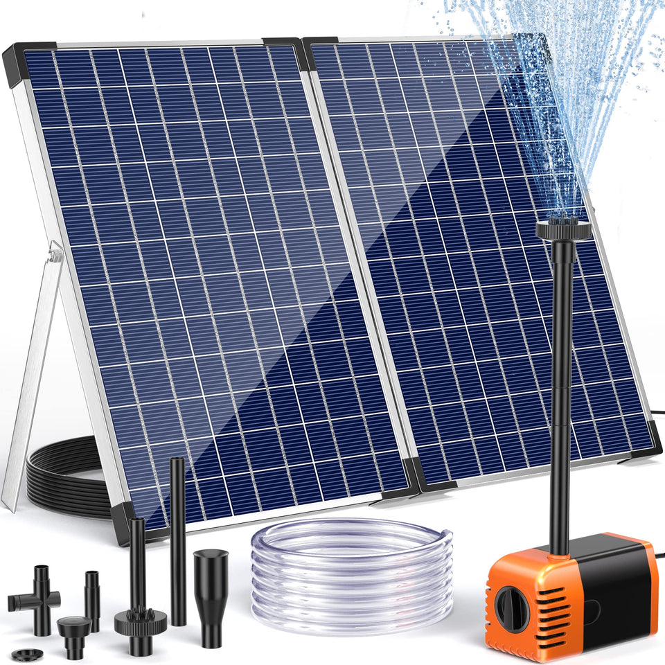 POPOSOAP solar panel assembly powering fountains with durable construction.