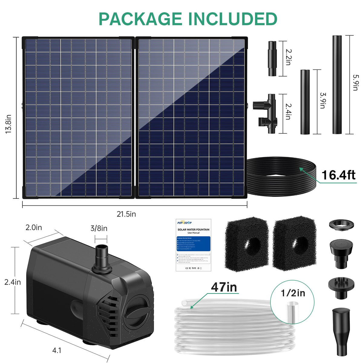 POPOSOAP plug-and-play setup for quick outdoor installation