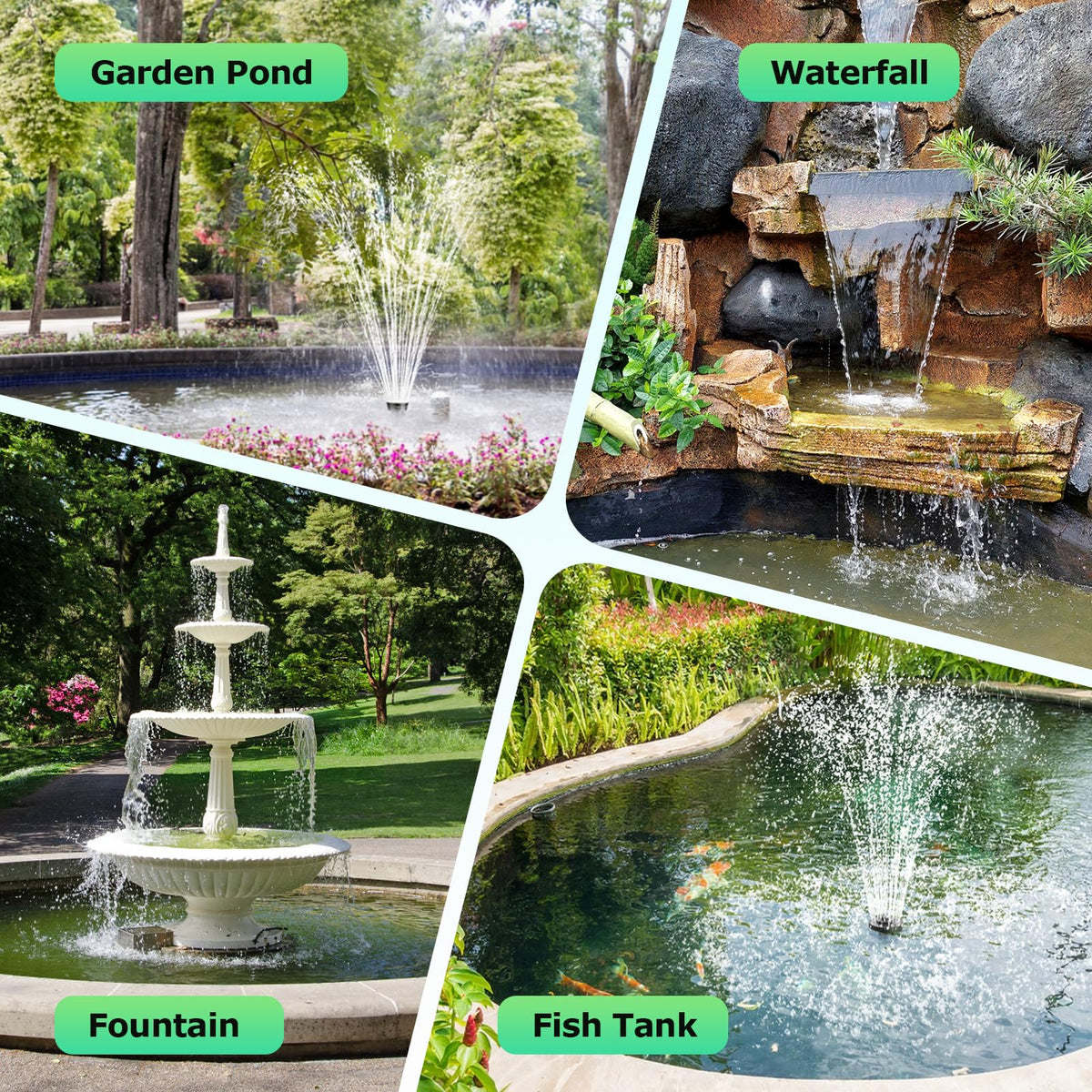 POPOSOAP filtration system helps keep pond water clearer and cleaner