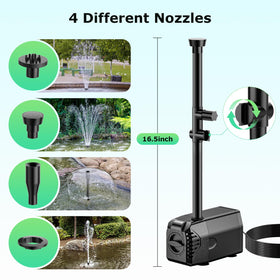 POPOSOAP nozzle kit with seven nozzles creates varied spray patterns