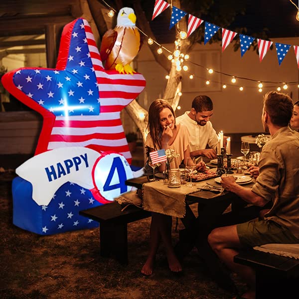 Poptrend patriotic yard decor ideal for walkways and entrances