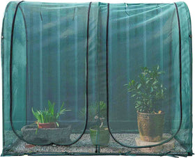 Porayhut large tunnel cover assembly for quick setup and plant protection.