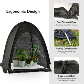 Porayhut sunshade compact storage bag ready for quick setup outdoors