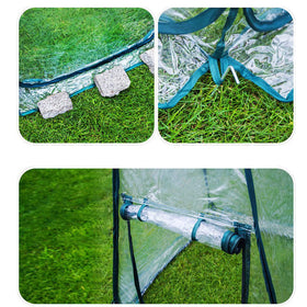 Porayhut transparent window lets you monitor plant growth without opening the cover.