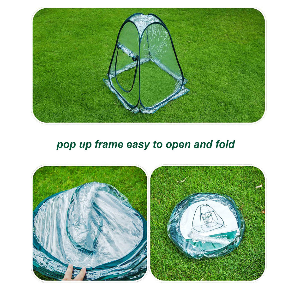 Porayhut waterproof reinforced cover keeps moisture out while maintaining warmth.
