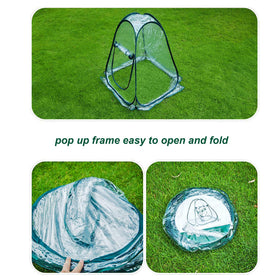 Porayhut waterproof reinforced cover keeps moisture out while maintaining warmth.