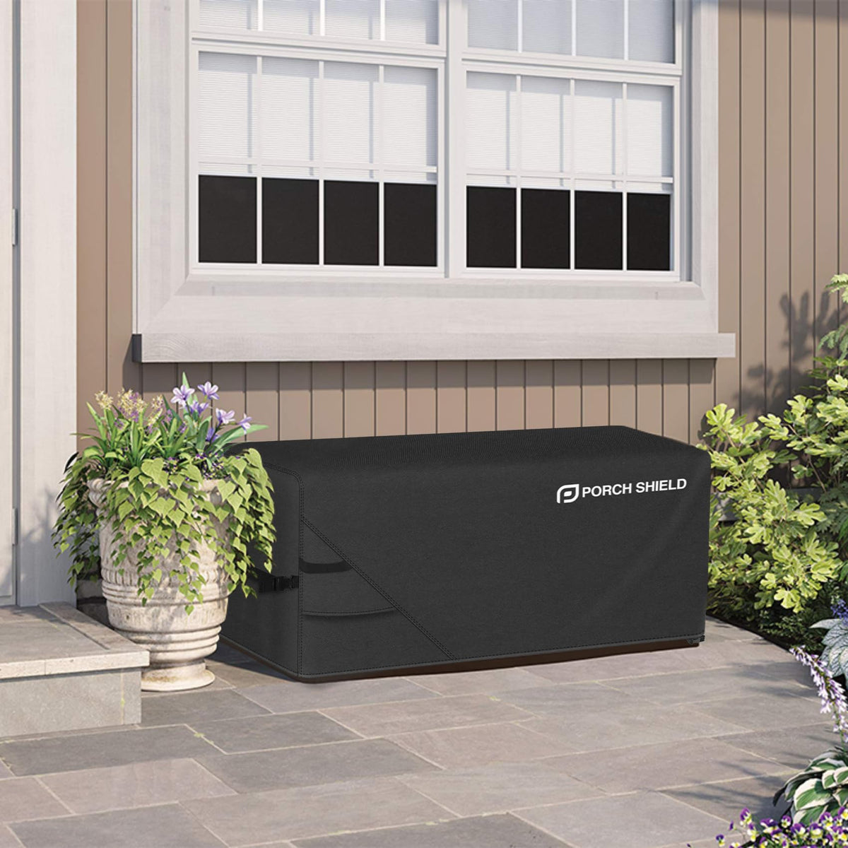 Porch Shield dual air vents promote airflow and prevent moisture buildup