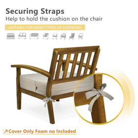 Porch Shield slipcover features a side zipper for quick installation.