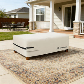 Porch Shield UV-resistant fabric preserves color and appearance