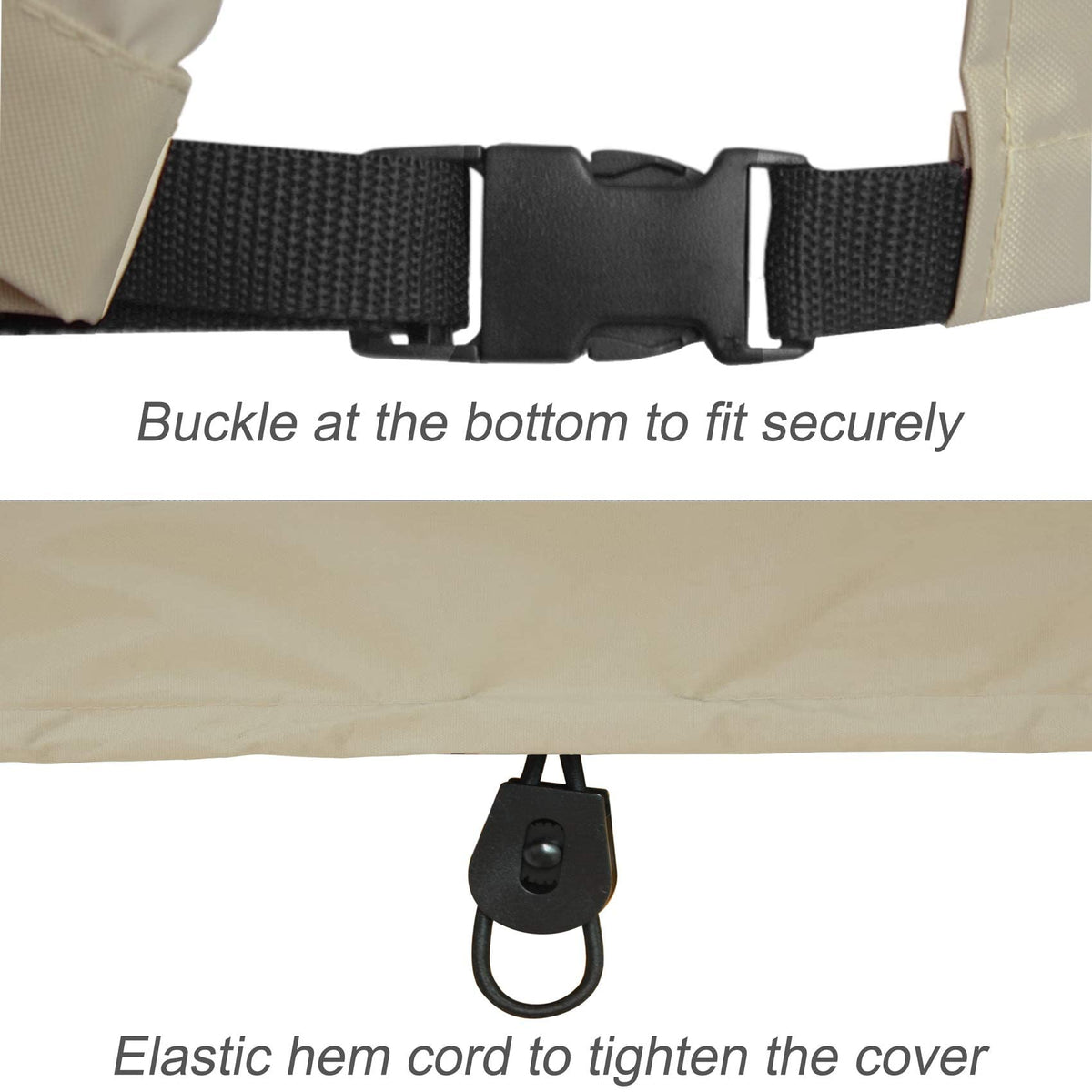 Porch Shield sealed seams waterproof conveys reliable rain and snow protection.