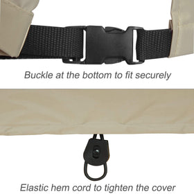 Porch Shield sealed seams waterproof conveys reliable rain and snow protection.