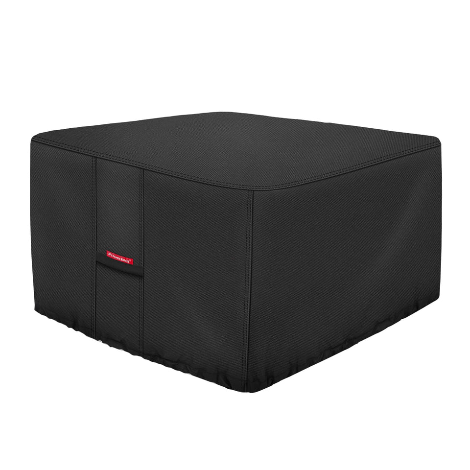 Porch Shield square fire pit cover 32x32 protecting your outdoor table from rain and sun