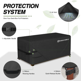 Porch Shield tear-resistant stitching detail ensures long-lasting outdoor use