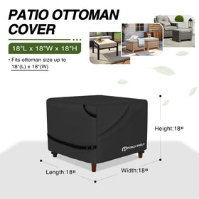 Porch Shield waterproof undercoating protects furniture from rain and moisture