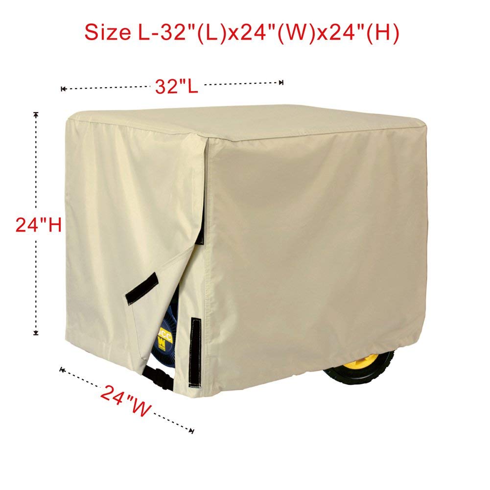 Porch Shield windproof elastic-hem demonstrates secure fit during gusts and storms.